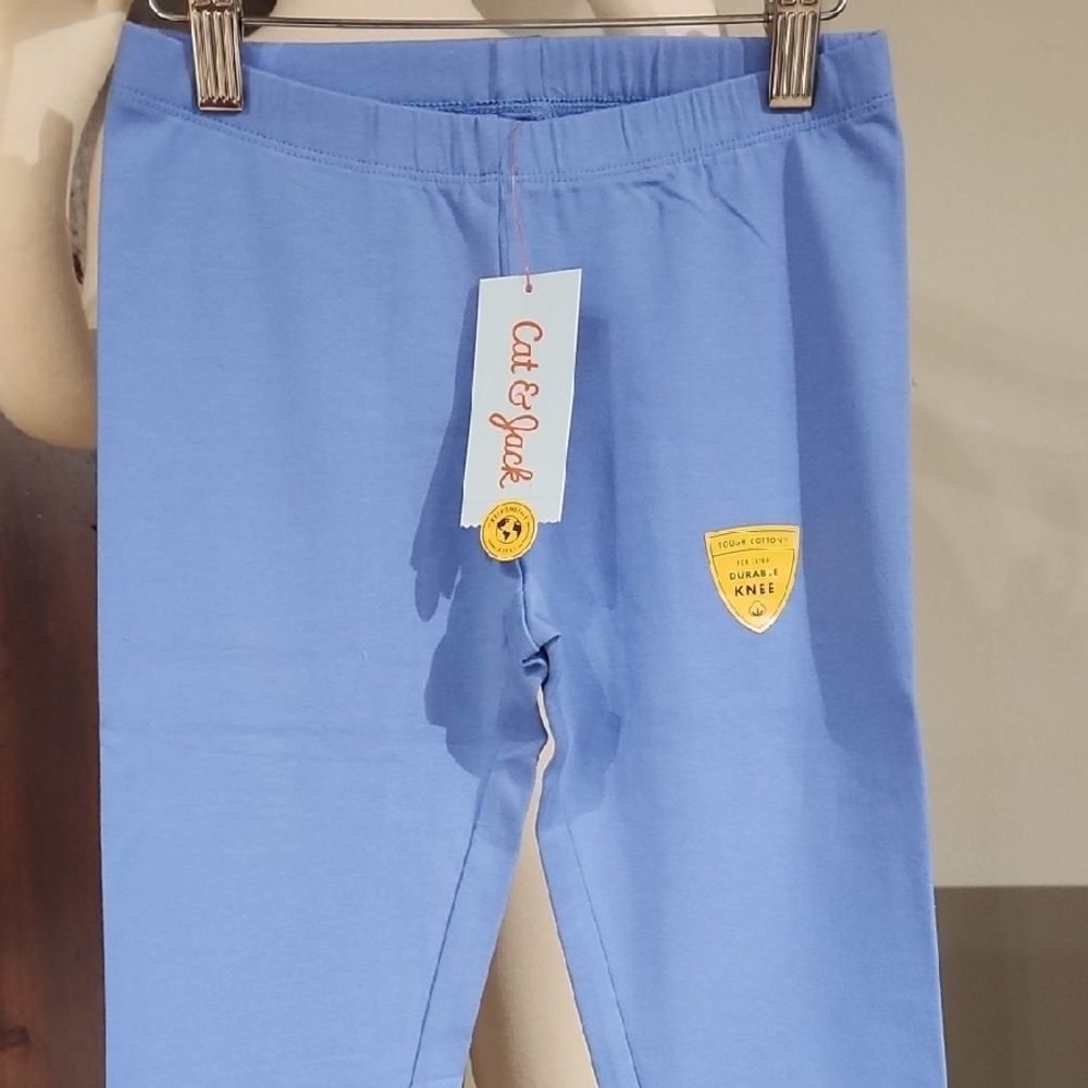 Cat & Jack Periwinkle Leggings with Elastic Waistband. CLEARANCE - Picture 2 of 8